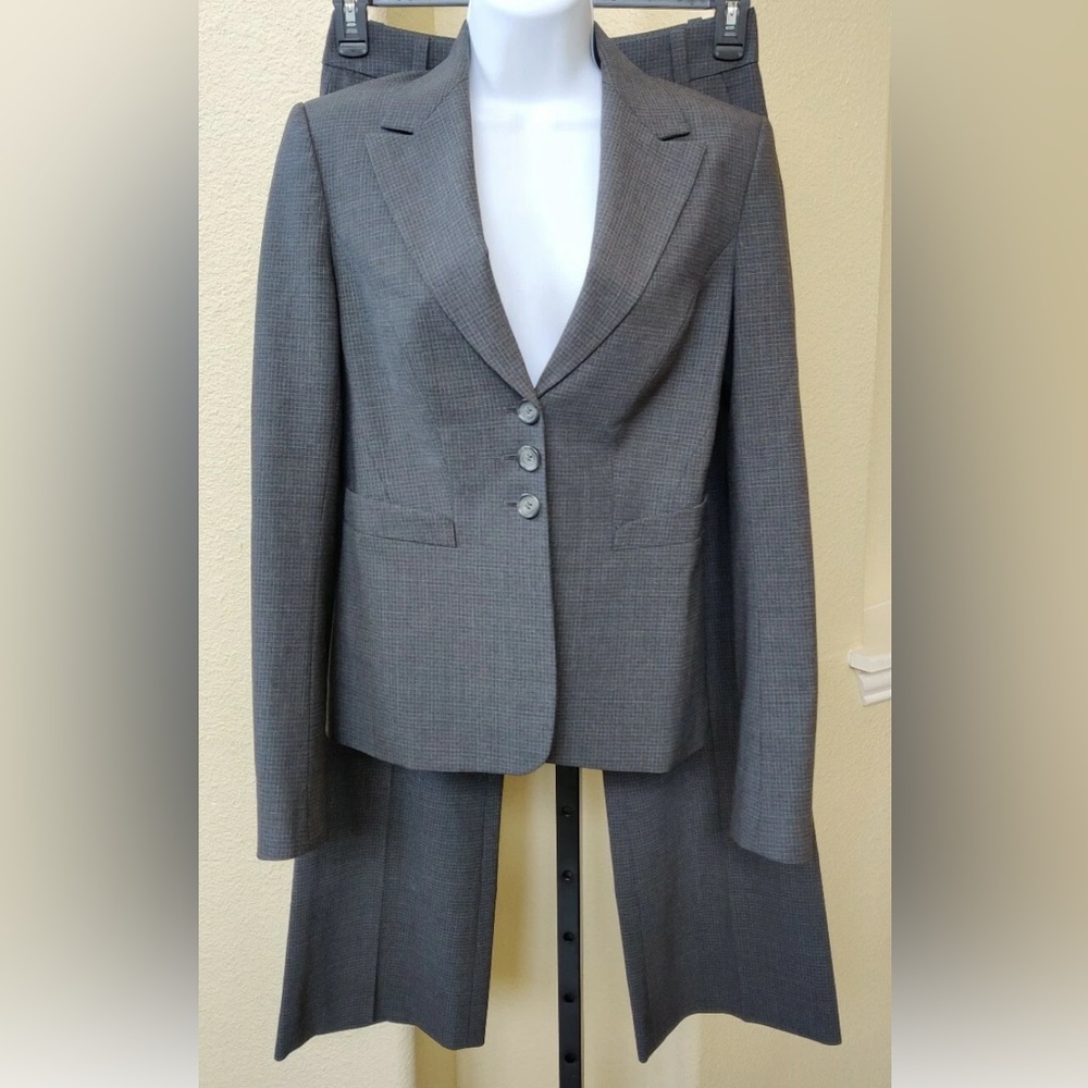 The Limited Charcoal Blazer and Pants Set